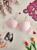 Imagen de PINK Bra Balconette Push-Up  Encaje.